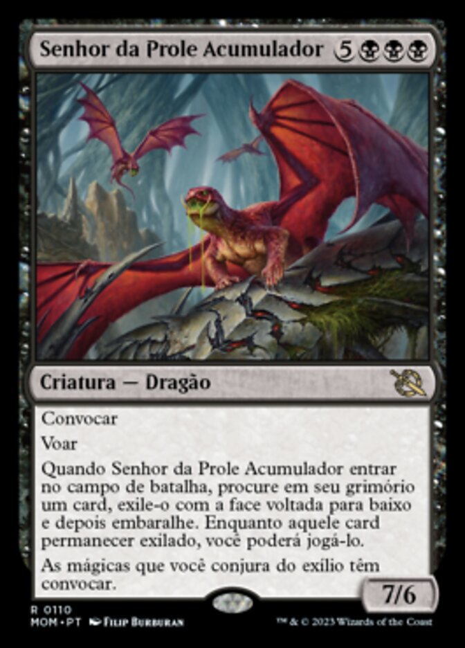 Senhor da Prole Acumulador / Hoarding Broodlord - Magic: The Gathering - MoxLand