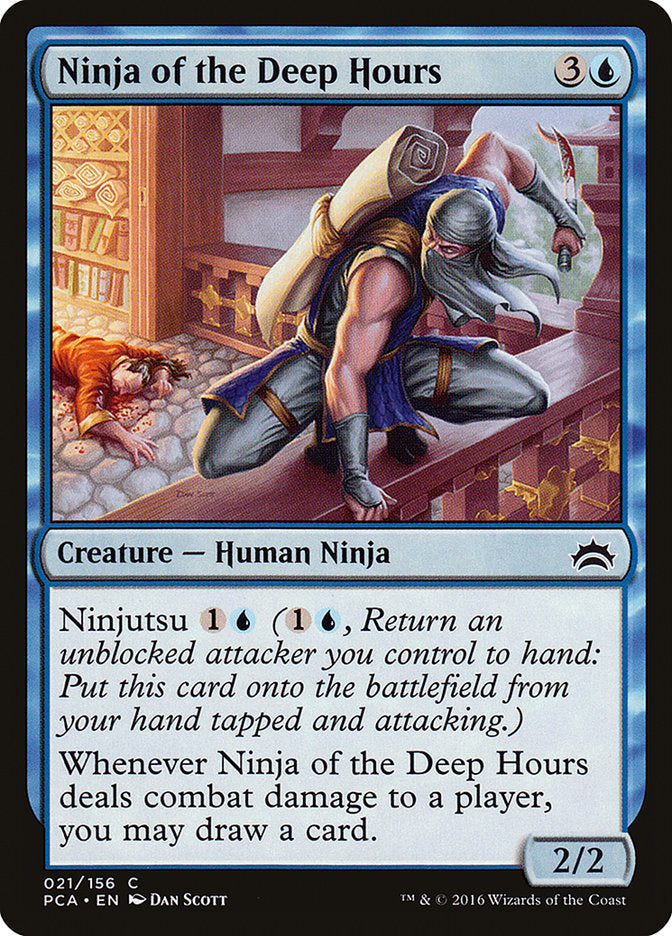 Ninja das Horas Tardias / Ninja of the Deep Hours - Magic: The Gathering - MoxLand