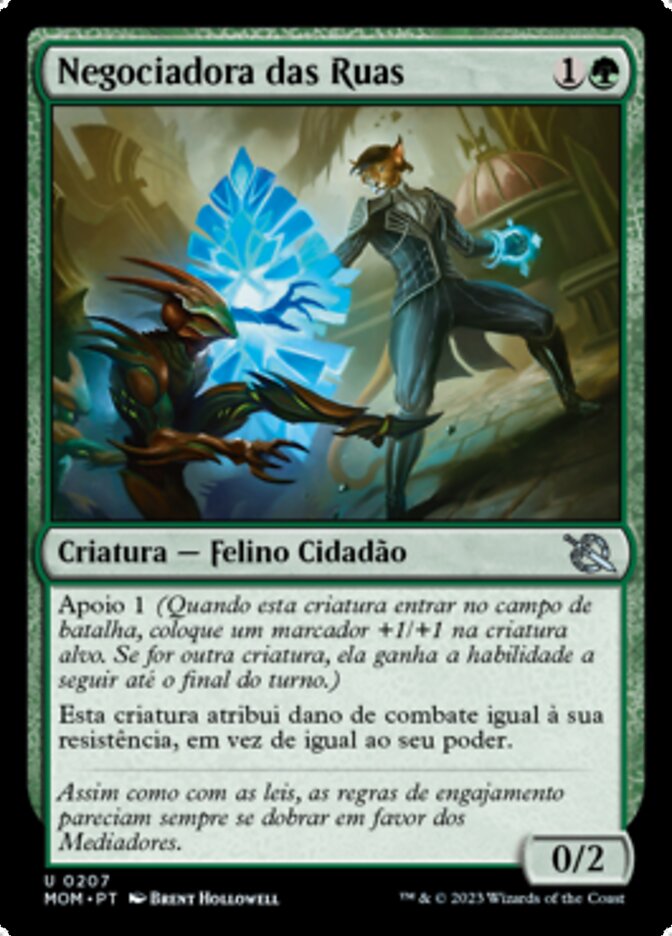 Negociadora das Ruas / Streetwise Negotiator - Magic: The Gathering - MoxLand