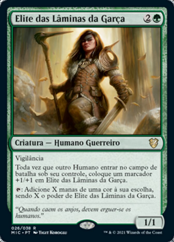 Elite das Lâminas da Garça / Heronblade Elite - Magic: The Gathering - MoxLand