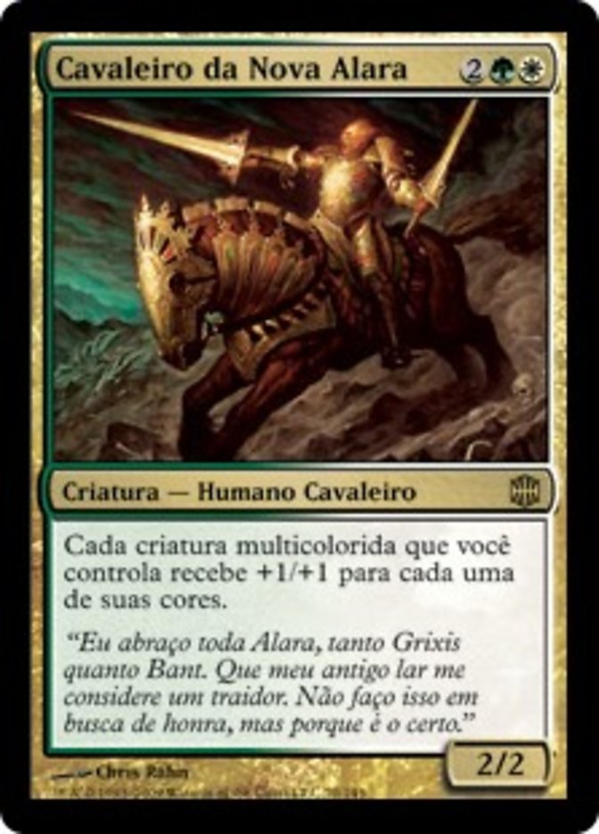 Cavaleiro da Nova Alara / Knight of New Alara - Magic: The Gathering - MoxLand