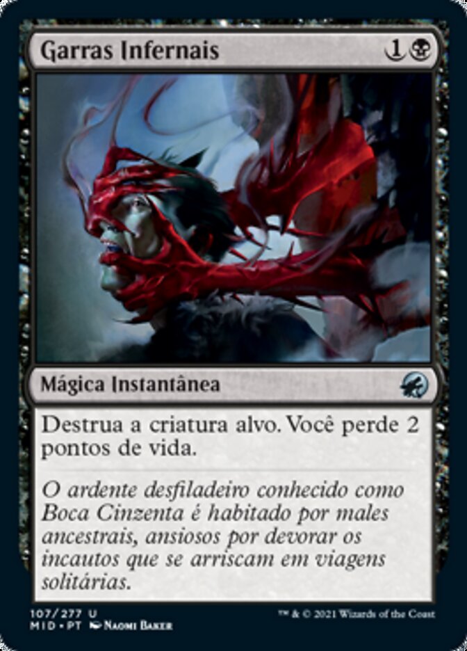 Garras Infernais / Infernal Grasp - Magic: The Gathering - MoxLand