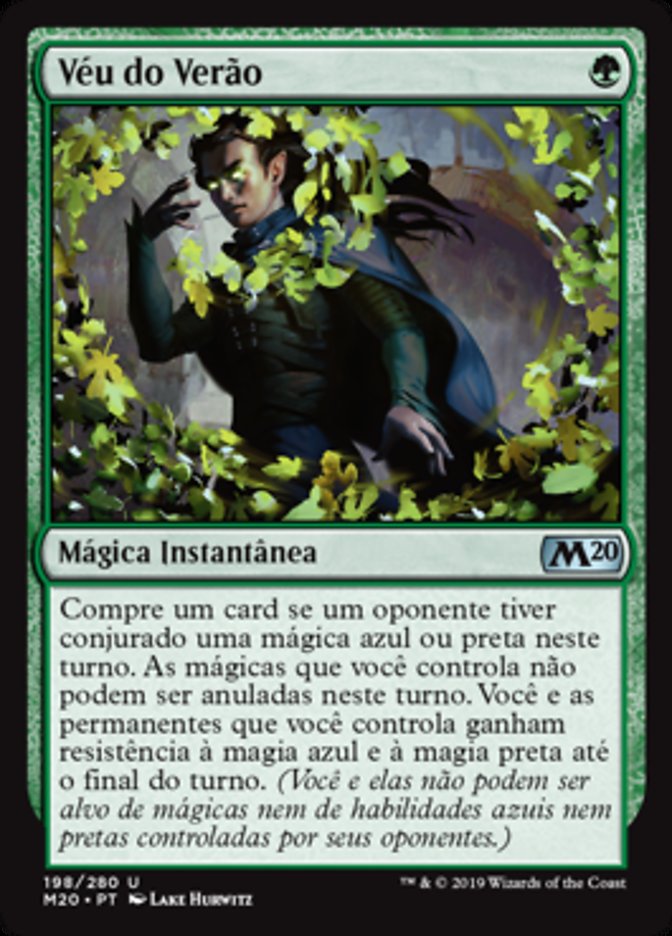 Véu do Verão / Veil of Summer - Magic: The Gathering - MoxLand