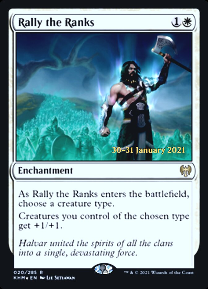 Reunir as Fileiras / Rally the Ranks - Magic: The Gathering - MoxLand