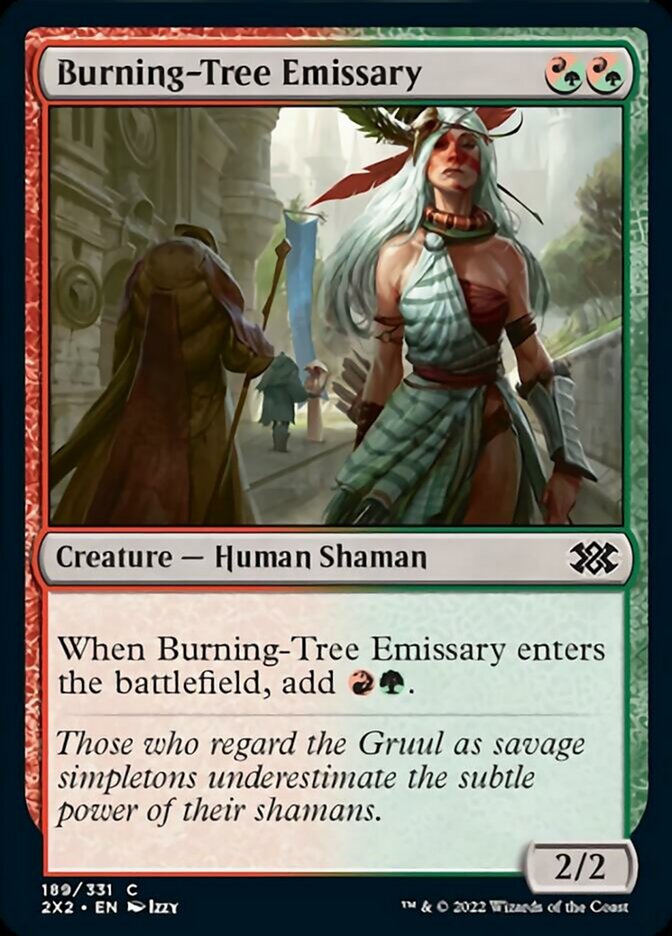 Emissário da Árvore Flamejante / Burning-Tree Emissary - Magic: The Gathering - MoxLand