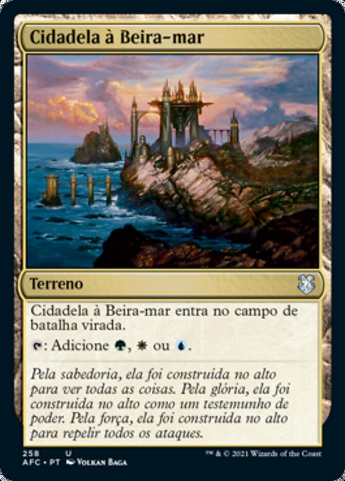 Cidadela à Beira-mar / Seaside Citadel - Magic: The Gathering - MoxLand