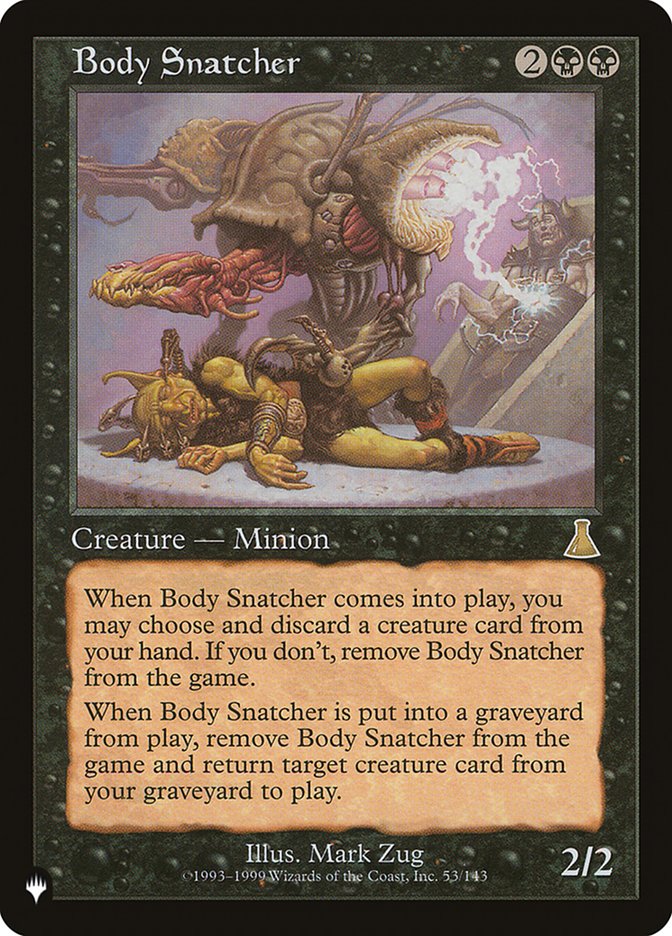 Ladrão de Corpos / Body Snatcher - Magic: The Gathering - MoxLand