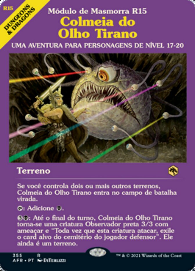 Colmeia do Olho Tirano / Hive of the Eye Tyrant - Magic: The Gathering - MoxLand