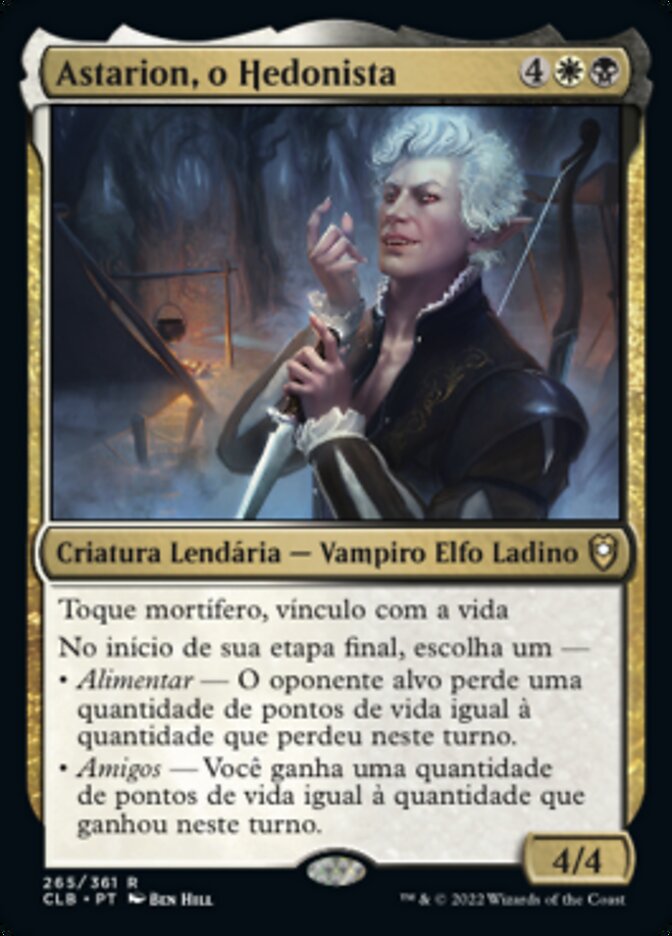 Astarion, o Hedonista / Astarion, the Decadent - Magic: The Gathering - MoxLand