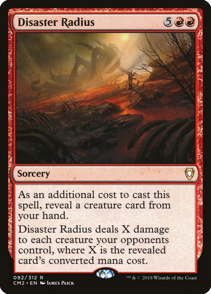 Raio do Desastre / Disaster Radius - Magic: The Gathering - MoxLand