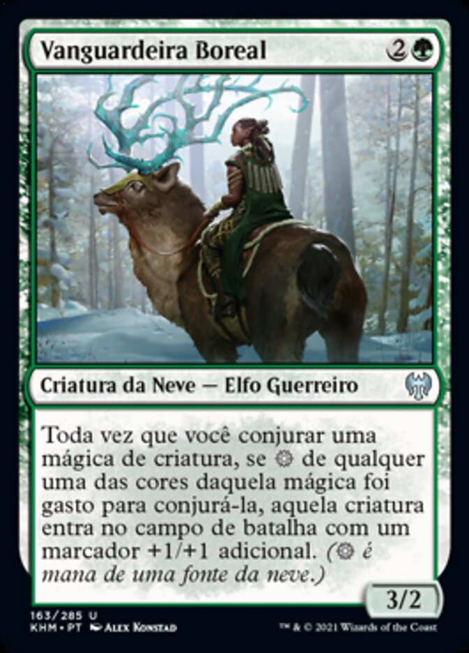Vanguardeira Boreal / Boreal Outrider - Magic: The Gathering - MoxLand