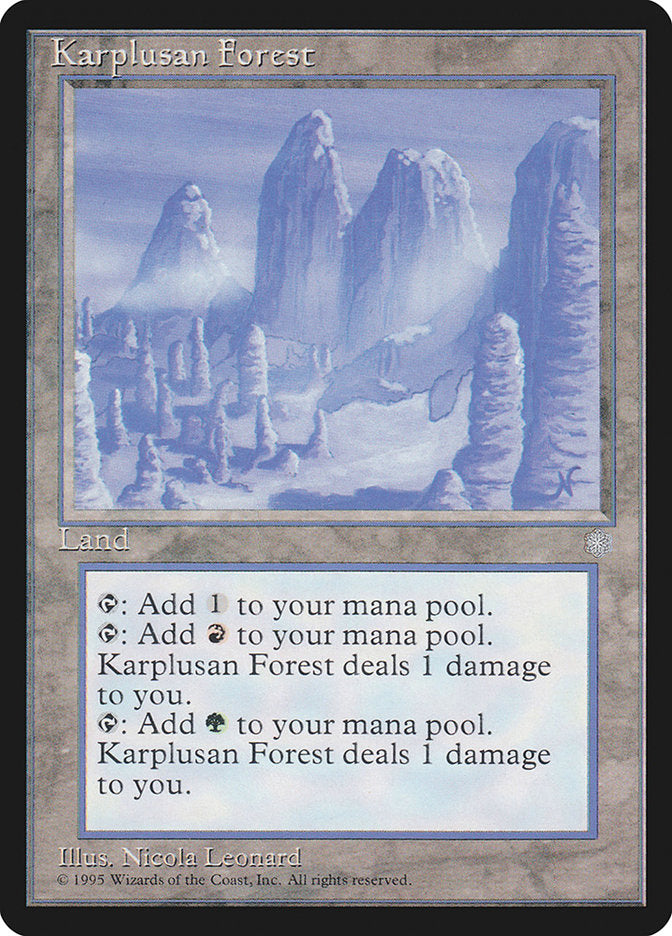 Floresta Karplusana / Karplusan Forest - Magic: The Gathering - MoxLand