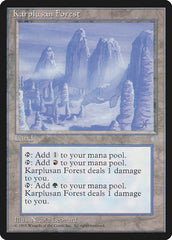 Floresta Karplusana / Karplusan Forest - Magic: The Gathering - MoxLand