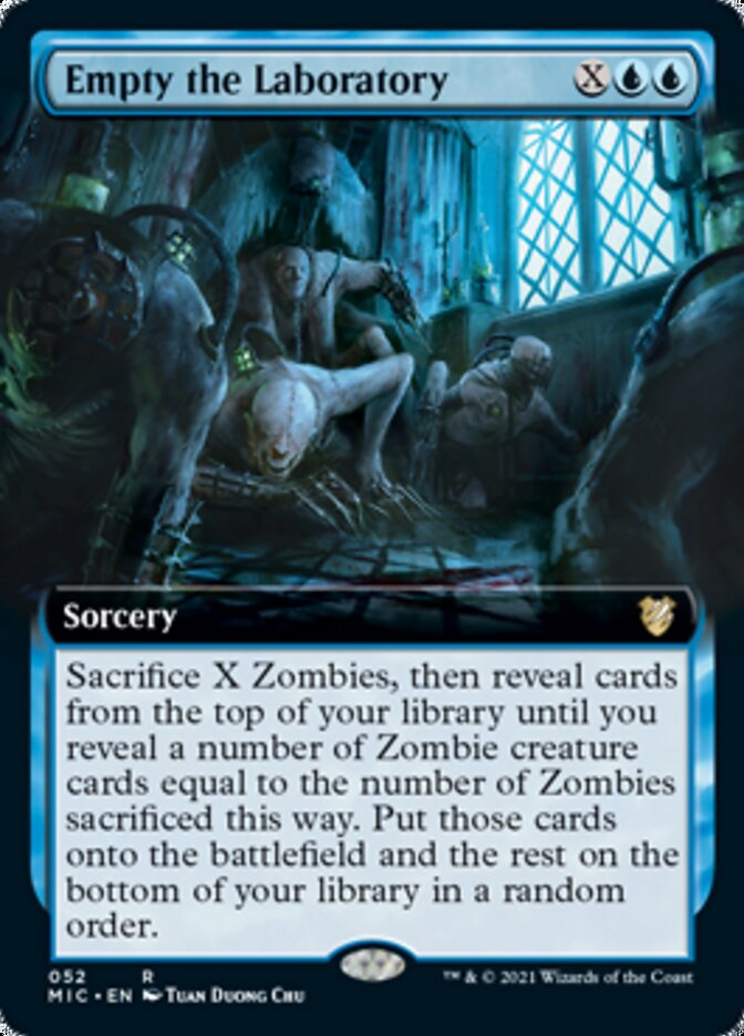 Esvaziar o Laboratório / Empty the Laboratory - Magic: The Gathering - MoxLand