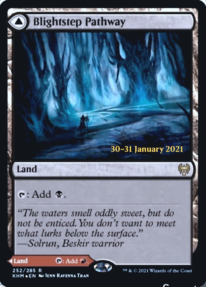 Senda do Passo Ruinoso / Blightstep Pathway - Magic: The Gathering - MoxLand