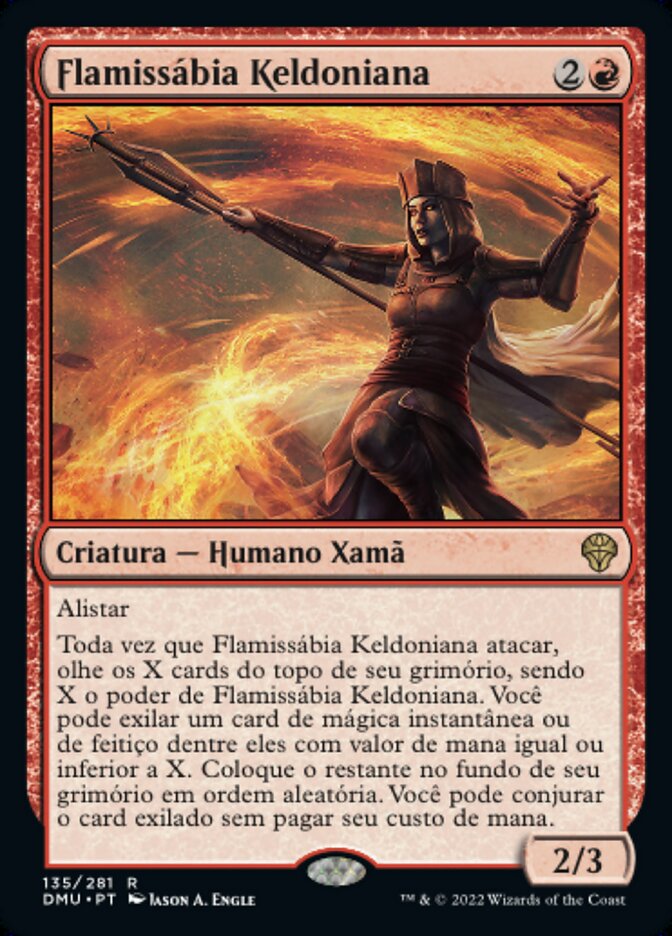 Flamissábia Keldoniana / Keldon Flamesage - Magic: The Gathering - MoxLand