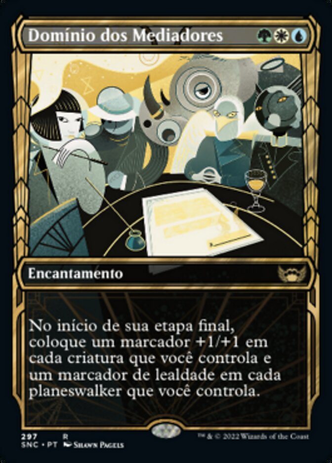 Domínio dos Mediadores / Brokers Ascendancy - Magic: The Gathering - MoxLand