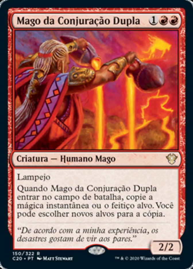 Mago da Conjuração Dupla / Dualcaster Mage - Magic: The Gathering - MoxLand