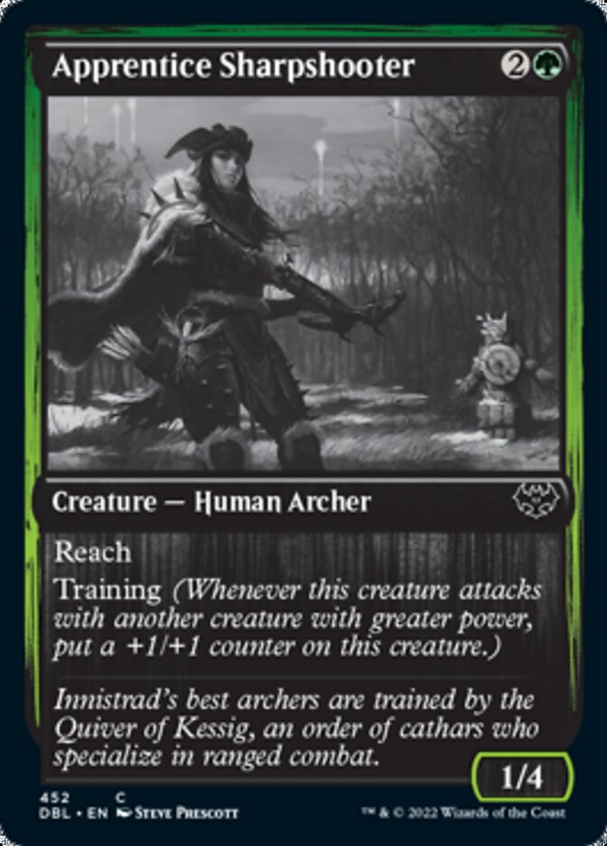 Atiradora de Elite Aprendiz / Apprentice Sharpshooter - Magic: The Gathering - MoxLand