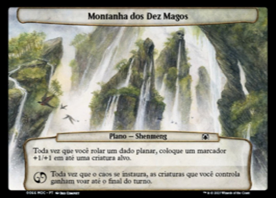 Montanha dos Dez Magos / Ten Wizards Mountain - Magic: The Gathering - MoxLand