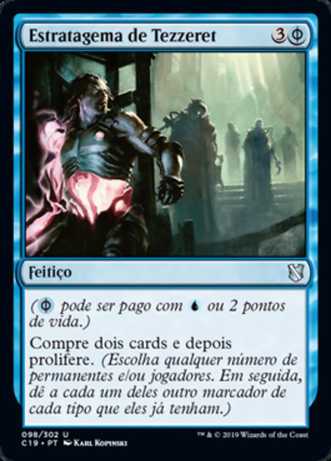 Estratagema de Tezzeret / Tezzeret's Gambit - Magic: The Gathering - MoxLand