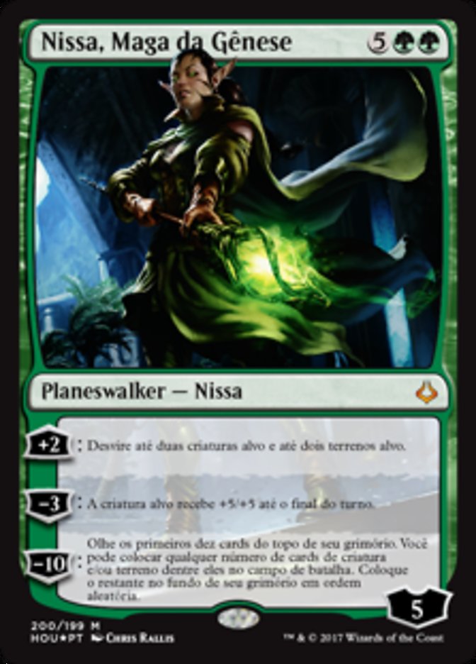 Nissa, Maga da Gênese / Nissa, Genesis Mage - Magic: The Gathering - MoxLand