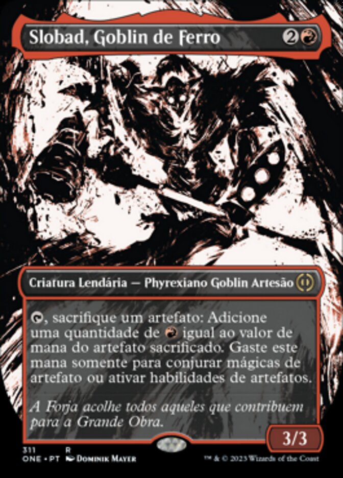 Slobad, Goblin de Ferro / Slobad, Iron Goblin - Magic: The Gathering - MoxLand