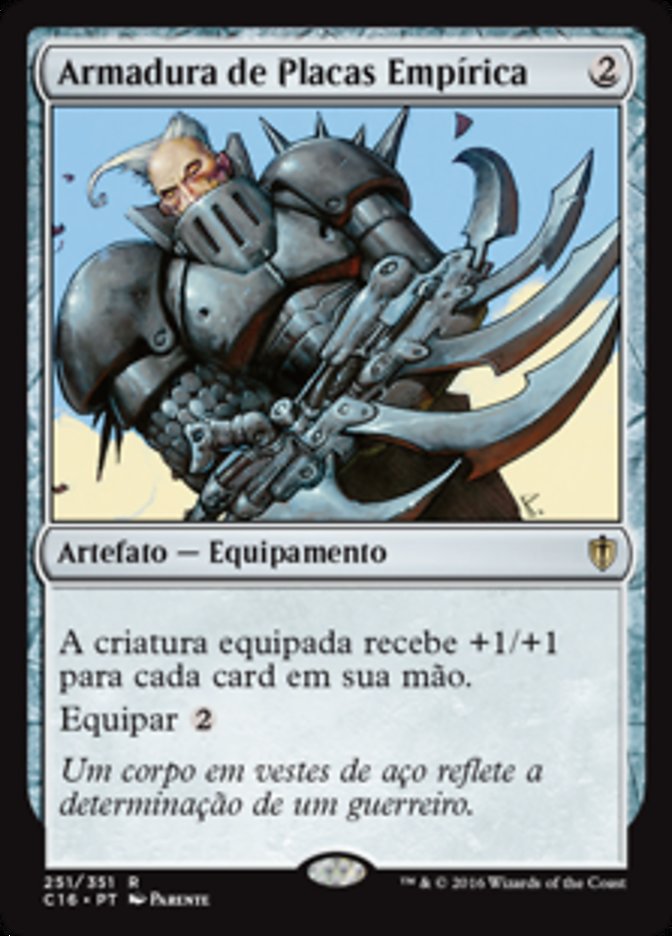 Armadura de Placas Empírica / Empyrial Plate - Magic: The Gathering - MoxLand