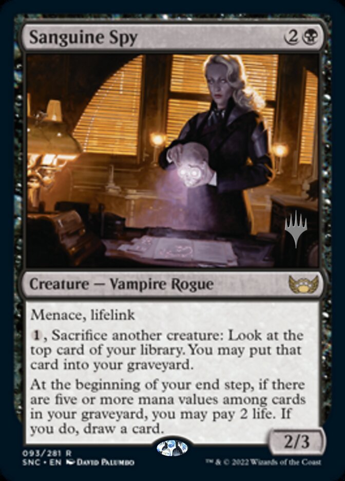 Espiã Confiante / Sanguine Spy - Magic: The Gathering - MoxLand