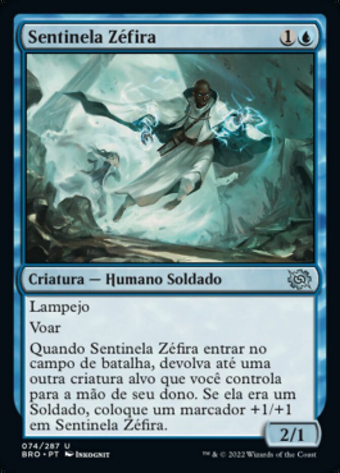 Sentinela Zéfira / Zephyr Sentinel - Magic: The Gathering - MoxLand