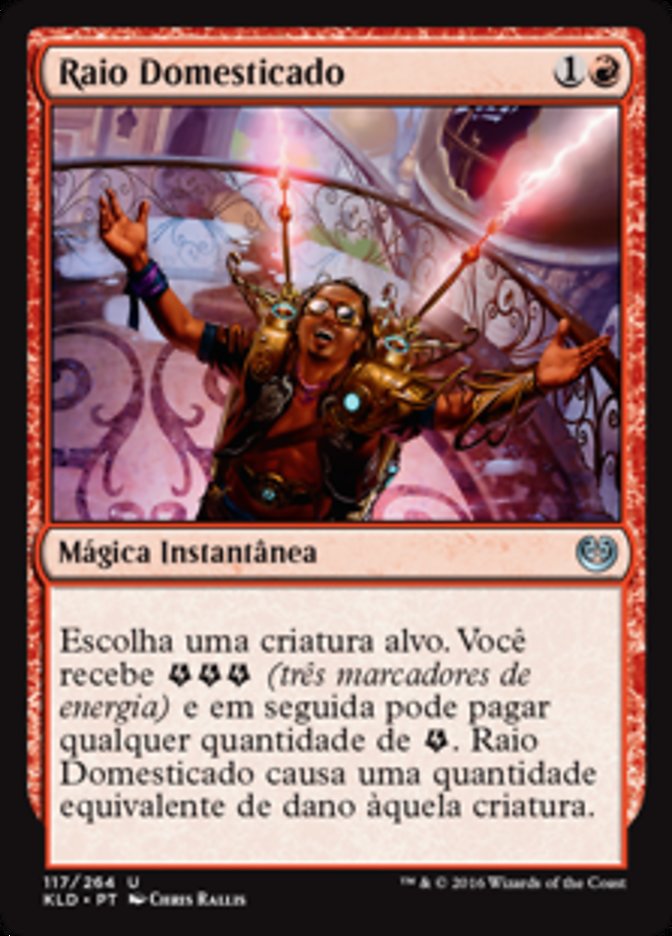 Raio Domesticado / Harnessed Lightning - Magic: The Gathering - MoxLand