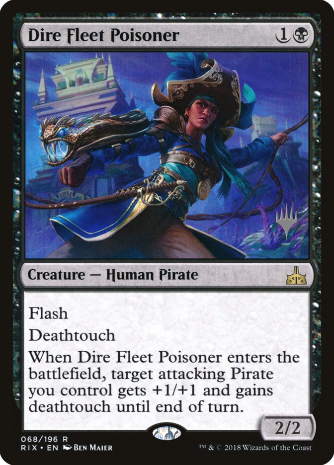 Envenenadora da Frota Macabra / Dire Fleet Poisoner - Magic: The Gathering - MoxLand