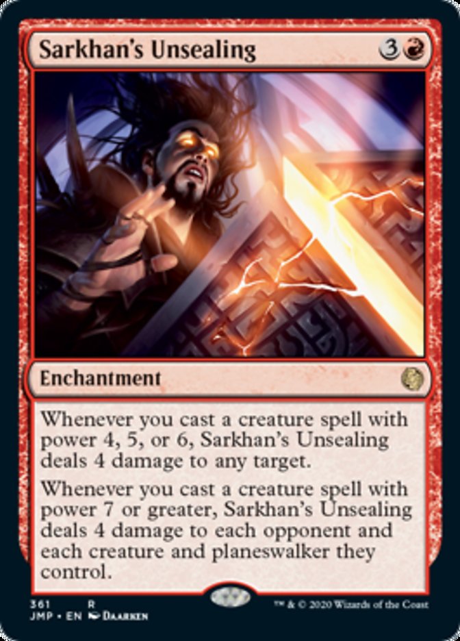 Ruptura de Sarkhan / Sarkhan's Unsealing - Magic: The Gathering - MoxLand