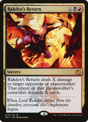Retorno de Rakdos / Rakdos's Return - Magic: The Gathering - MoxLand
