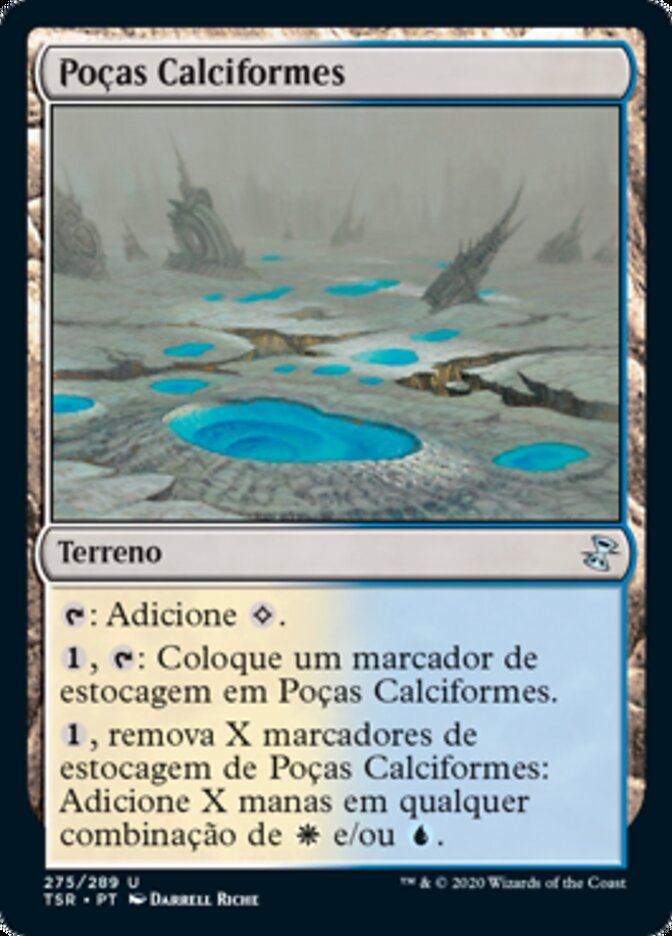 Poças Calciformes / Calciform Pools - Magic: The Gathering - MoxLand