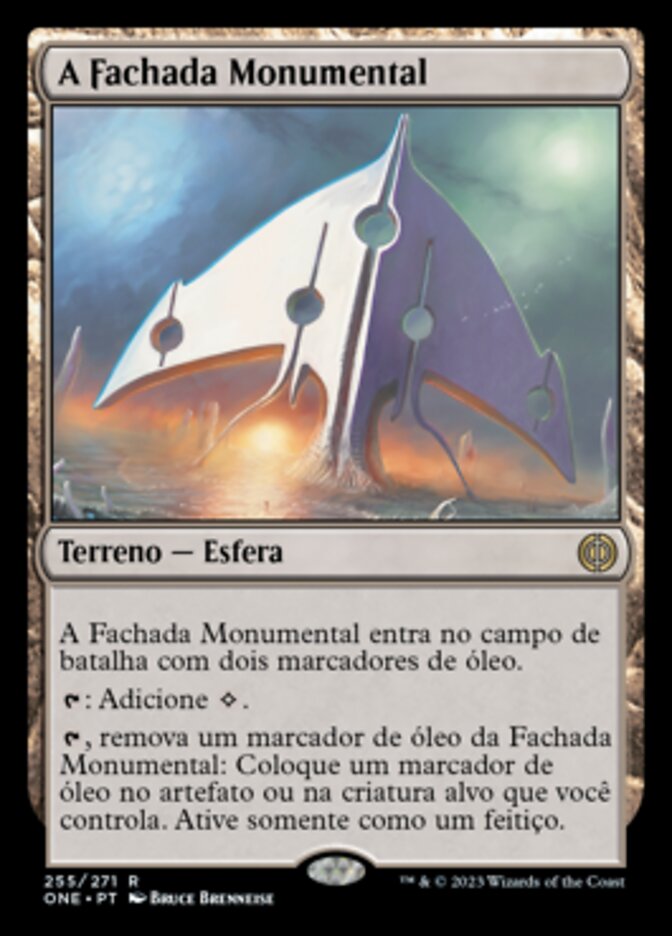 A Fachada Monumental / The Monumental Facade - Magic: The Gathering - MoxLand