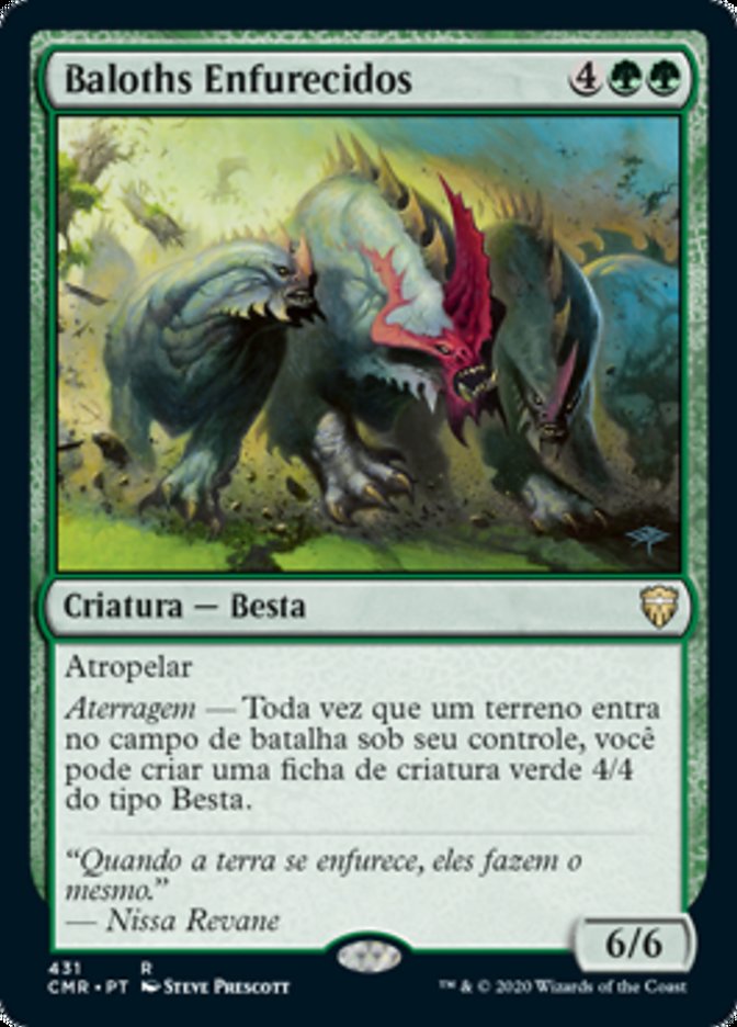 Baloths Enfurecidos / Rampaging Baloths - Magic: The Gathering - MoxLand