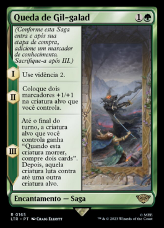 Queda de Gil-galad / Fall of Gil-galad - Magic: The Gathering - MoxLand