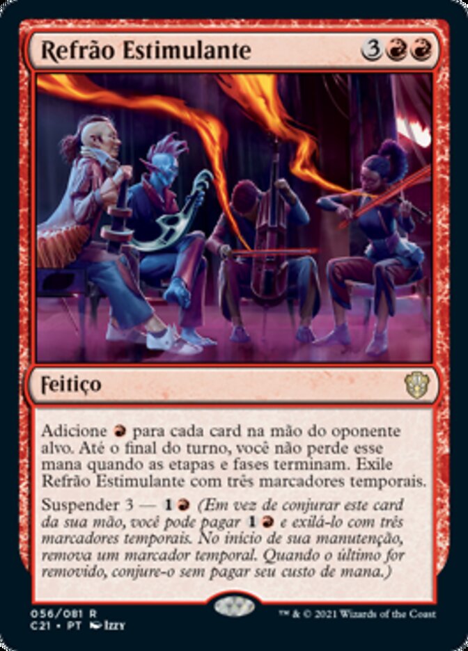 Refrão Estimulante / Rousing Refrain - Magic: The Gathering - MoxLand