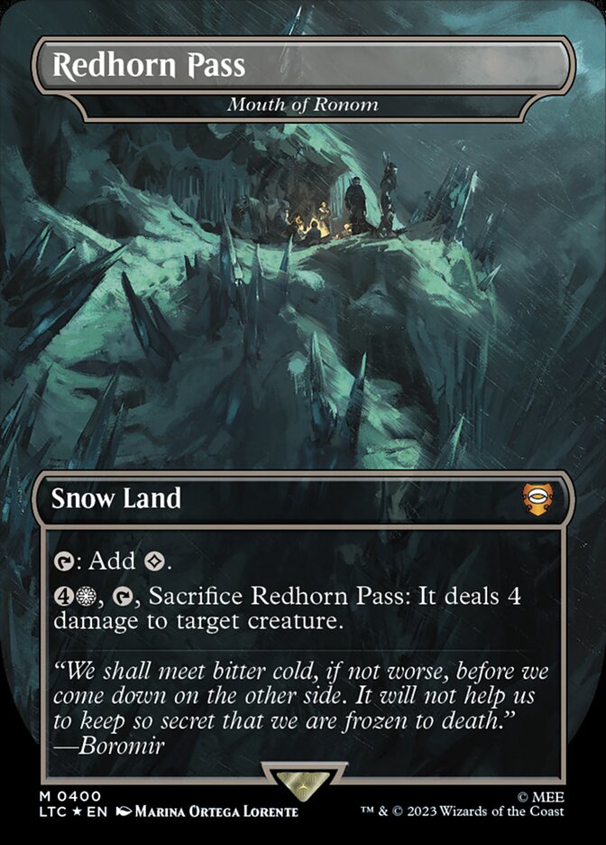 Passo do Chifre Vermelho / Redhorn Pass - Magic: The Gathering - MoxLand