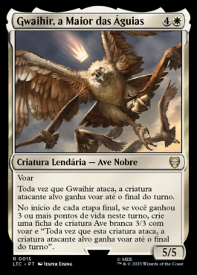 Gwaihir, a Maior das Águias / Gwaihir, Greatest of the Eagles - Magic: The Gathering - MoxLand