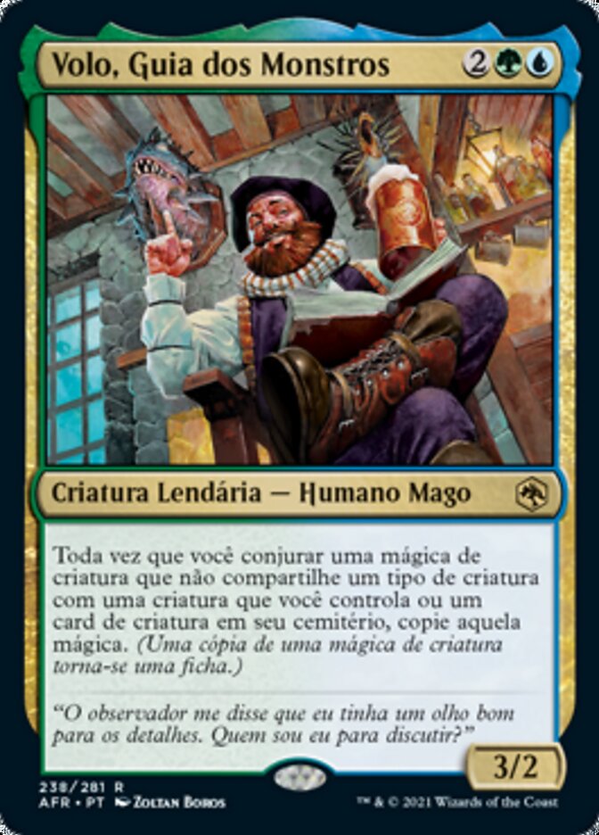 Volo, Guia dos Monstros / Volo, Guide to Monsters - Magic: The Gathering - MoxLand