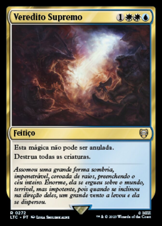 Veredito Supremo / Supreme Verdict - Magic: The Gathering - MoxLand