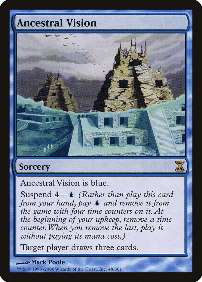 Visão Ancestral / Ancestral Vision - Magic: The Gathering - MoxLand