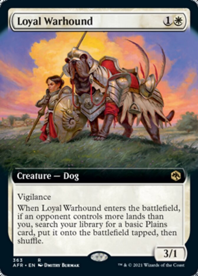 Cão de Guerra Leal / Loyal Warhound - Magic: The Gathering - MoxLand