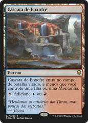 Cascata de Enxofre / Sulfur Falls - Magic: The Gathering - MoxLand