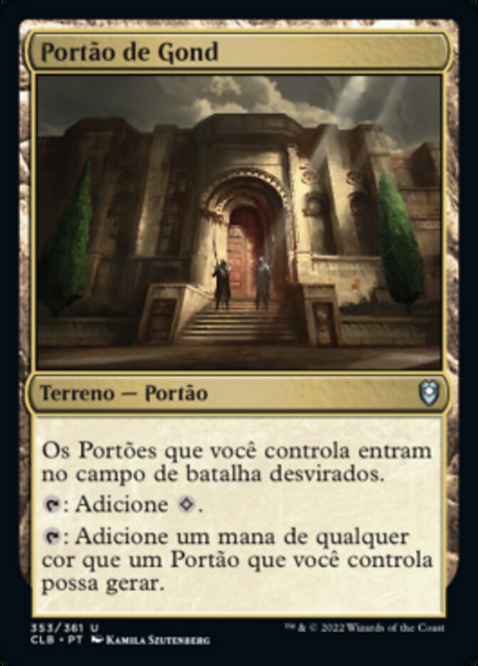 Portão de Gond / Gond Gate - Magic: The Gathering - MoxLand