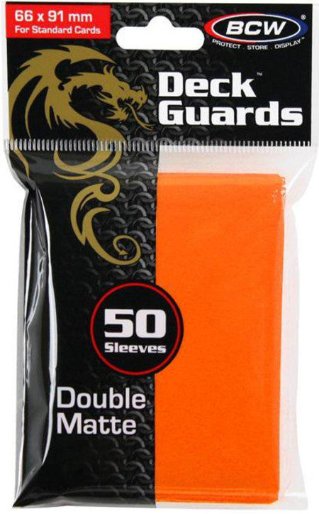 BCW - Gaming Deck Guard Matte Orange - BCW - MoxLand