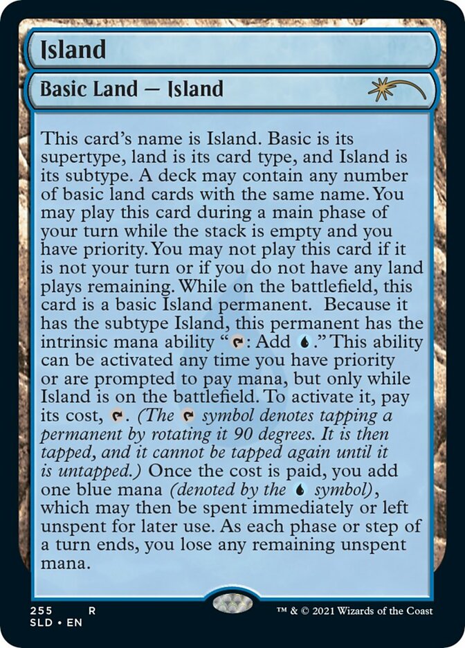 Ilha / Island - Magic: The Gathering - MoxLand