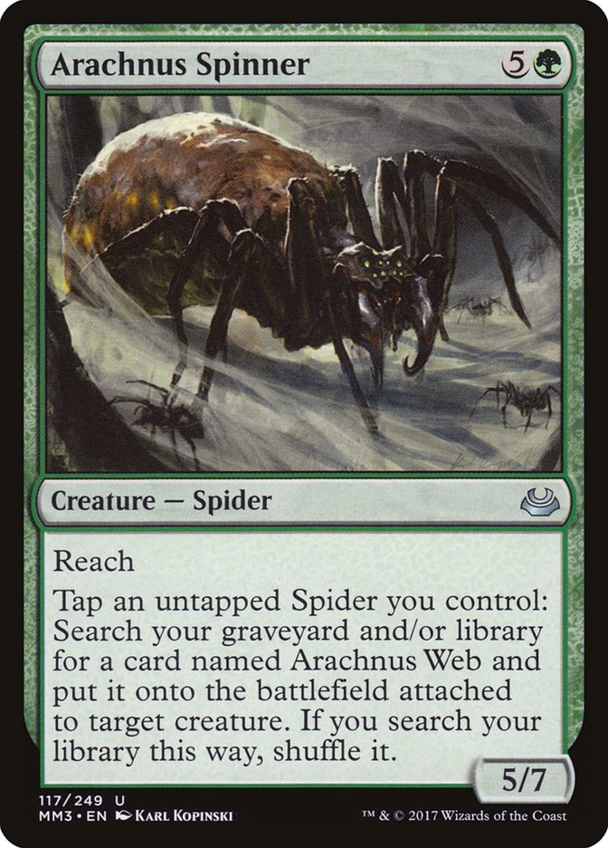 Fiandeira Aracnus / Arachnus Spinner - Magic: The Gathering - MoxLand